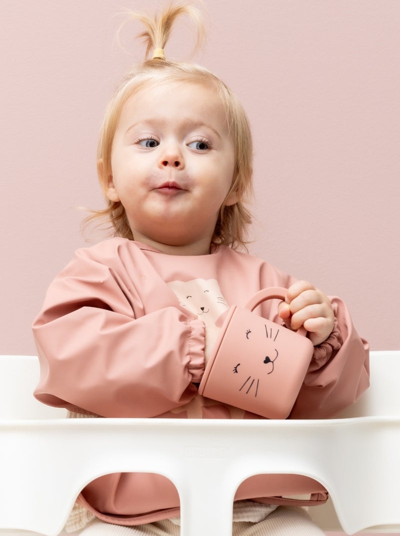 Trixie - Tasse à goûter en silicone Rose - Kiabi