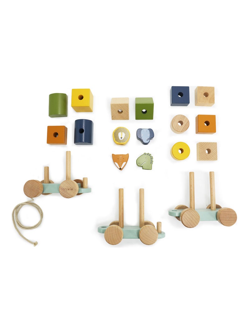 Trixie - Train en bois Multicolore - Kiabi
