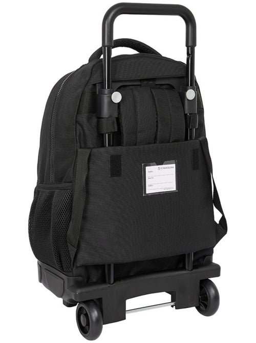 Trolley avec Sac à Dos amovible FC Barcelone Noir 45 CM - Kiabi