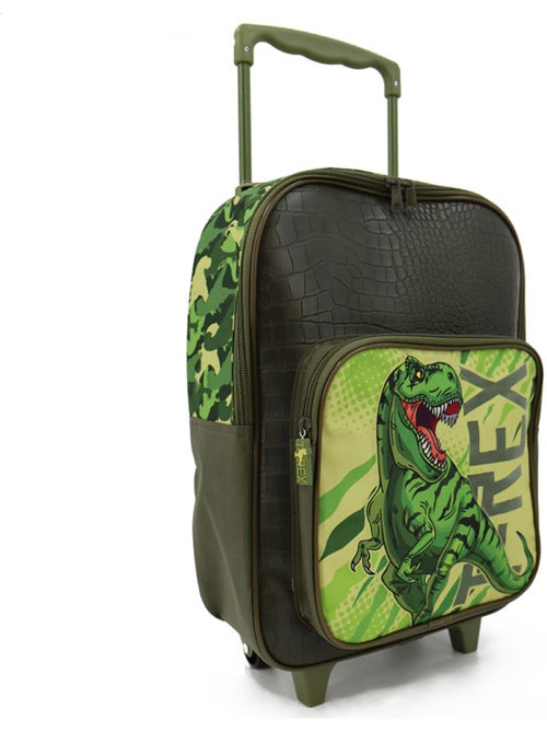 Trolley CMP T‑Rex simili cuir texturé 39 cm - Kiabi