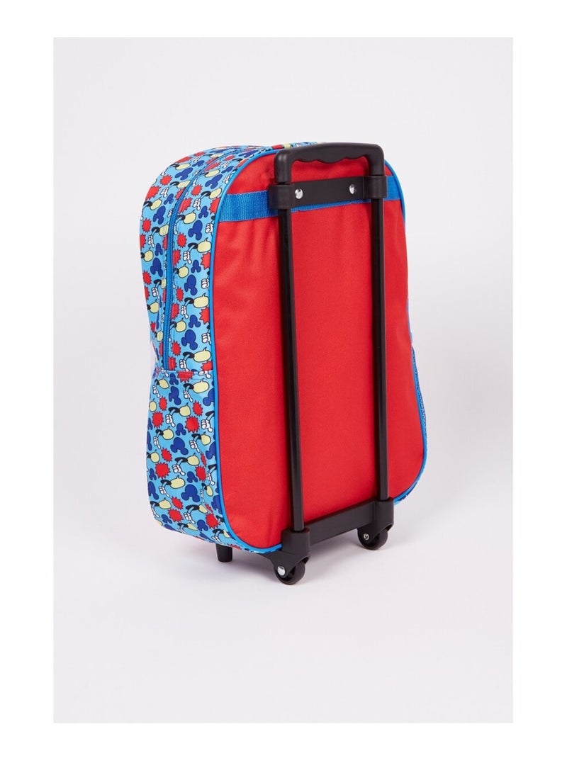 Trolley Mickey 40x30x13cm Rouge - Kiabi