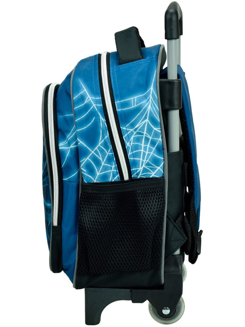 Trolley scolaire Spider-Man imprimé polyester Gim Blanc Argenté Gris - Kiabi