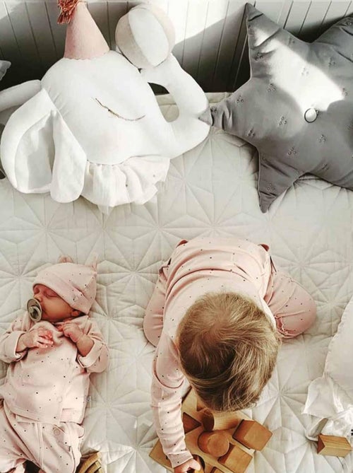 Trophée mural Éléphant en lin – décoration chambre bébé enfant SEVIRA KIDS - Kiabi