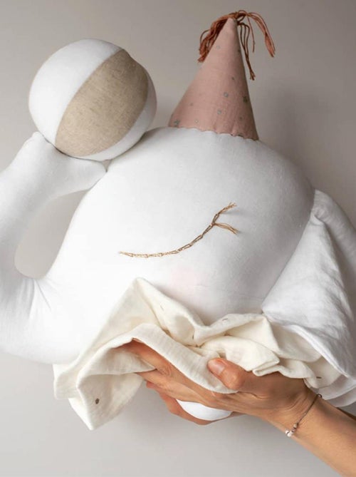 Trophée mural Éléphant en lin – décoration chambre bébé enfant SEVIRA KIDS - Kiabi