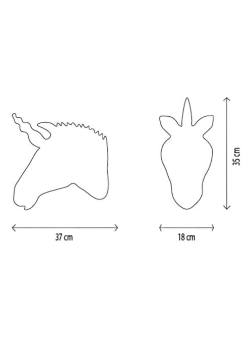 Trophée Peluche - Claire La Licorne - Kiabi