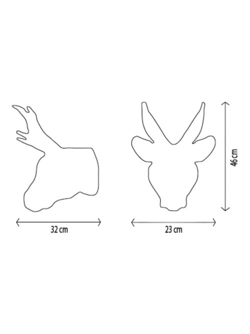 Trophée Peluche - Toby Le Chevreuil - Kiabi