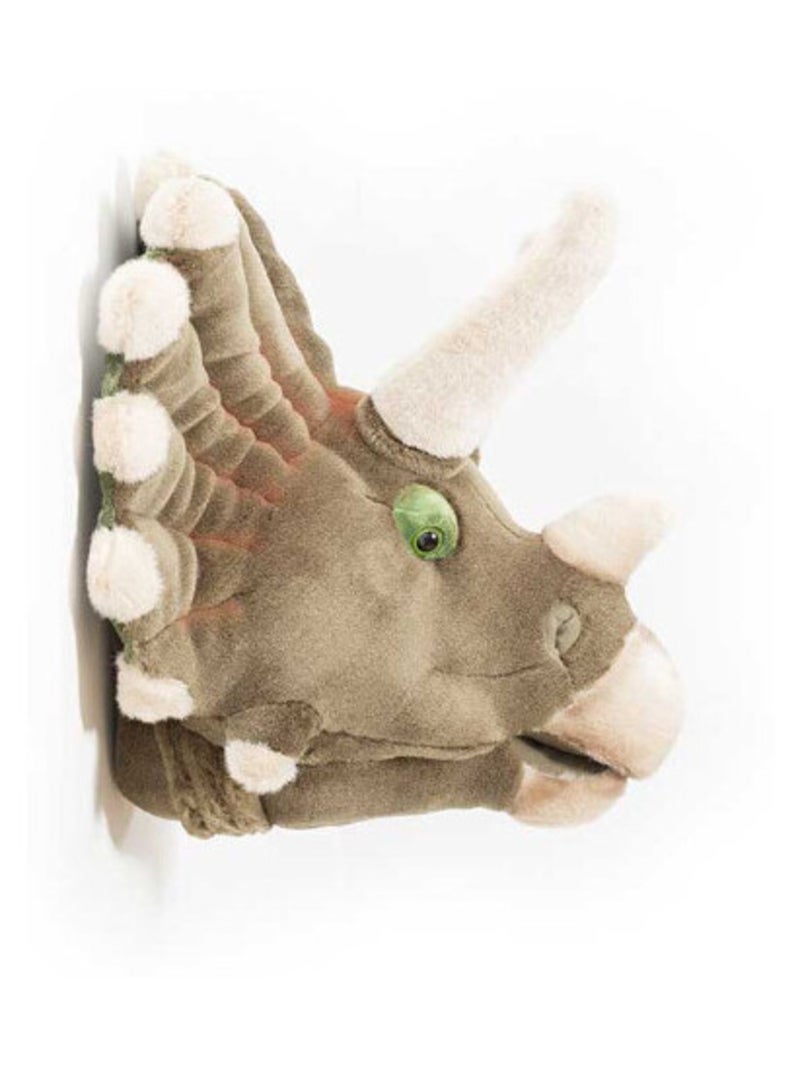 Trophée Peluche Adam Le Tricératops Marron - Kiabi