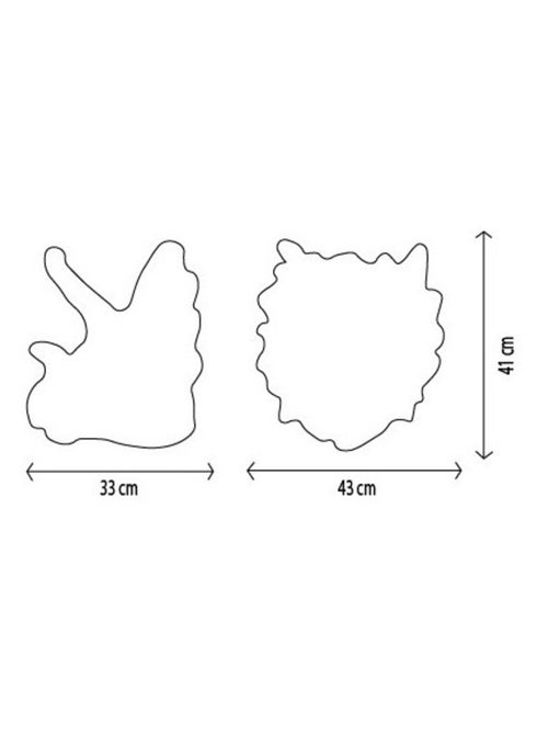 Trophée Peluche Adam Le Tricératops - Kiabi