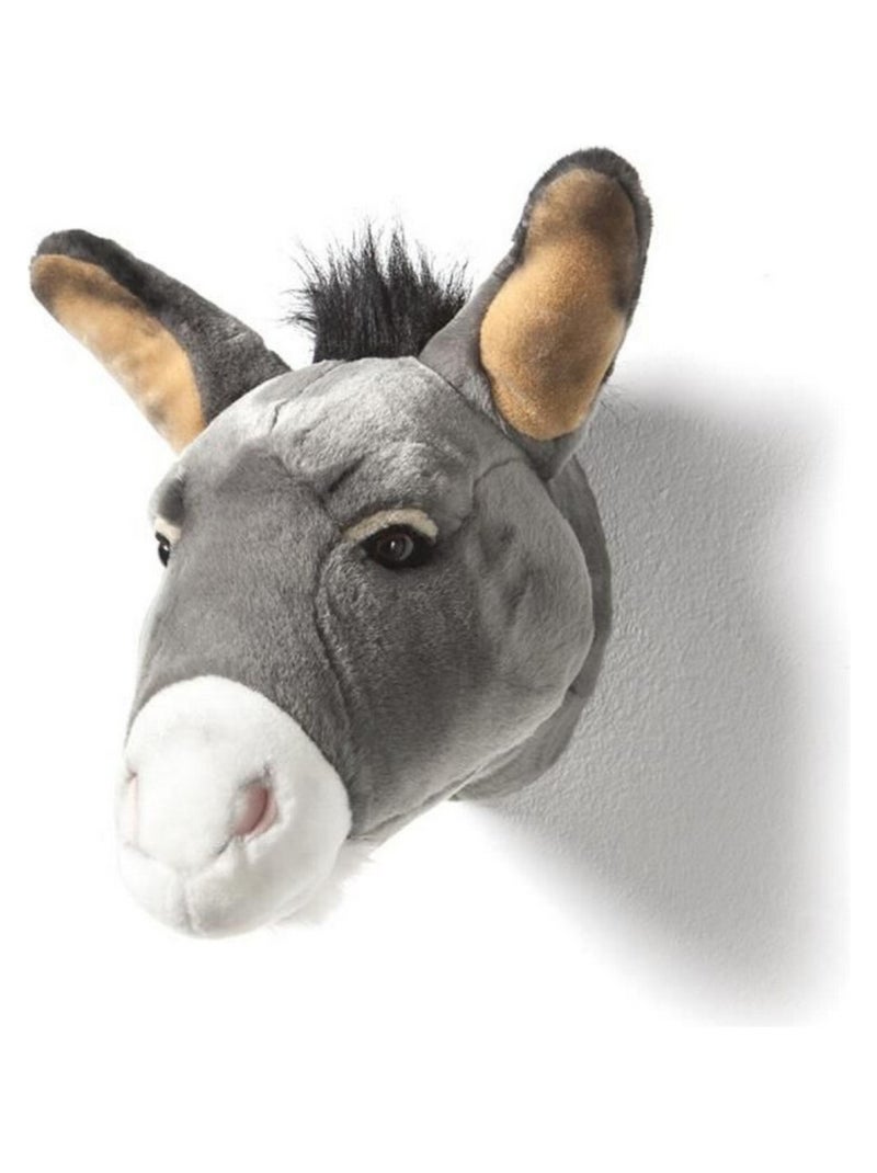 Trophée Peluche Francis L'Âne Gris - Kiabi