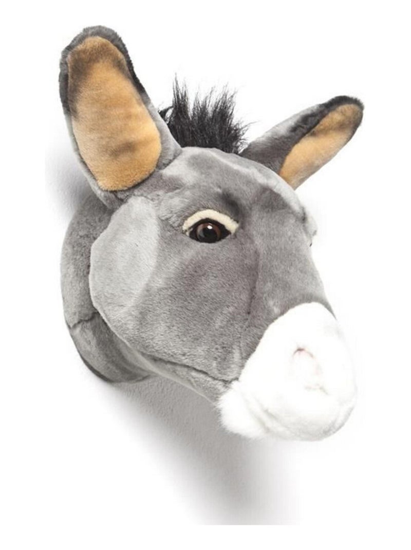 Trophée Peluche Francis L'Âne Gris - Kiabi