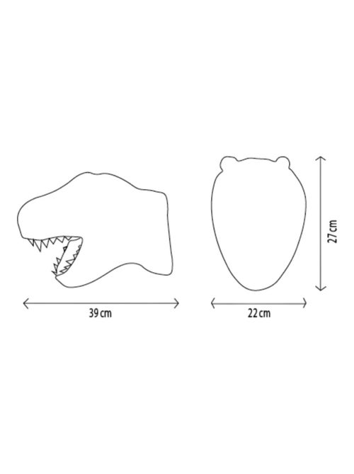 Trophée Peluche Hendrik Le T-Rex - Kiabi