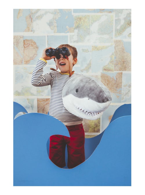 Trophée Peluche Jack Le Requin - Kiabi