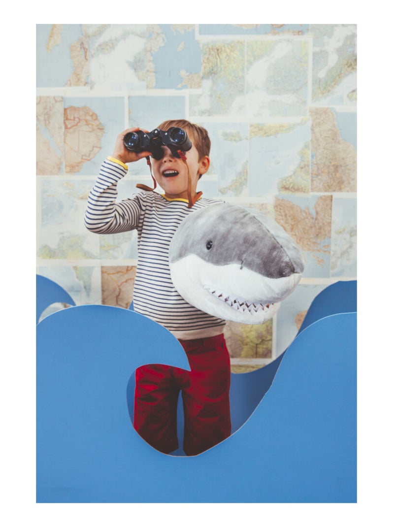 Trophée Peluche Jack Le Requin Gris - Kiabi