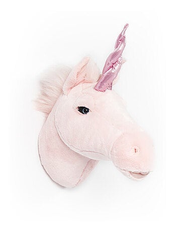 Trophée Peluche Julia La Licorne Rose