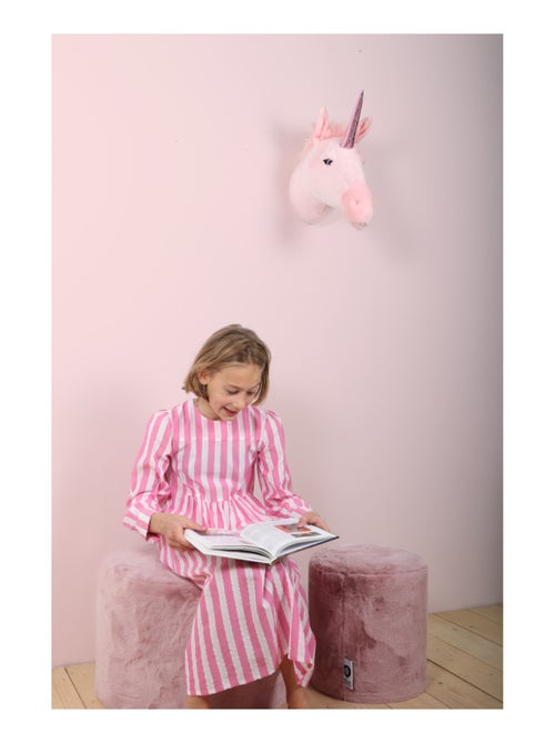 Trophée Peluche Julia La Licorne Rose - Kiabi