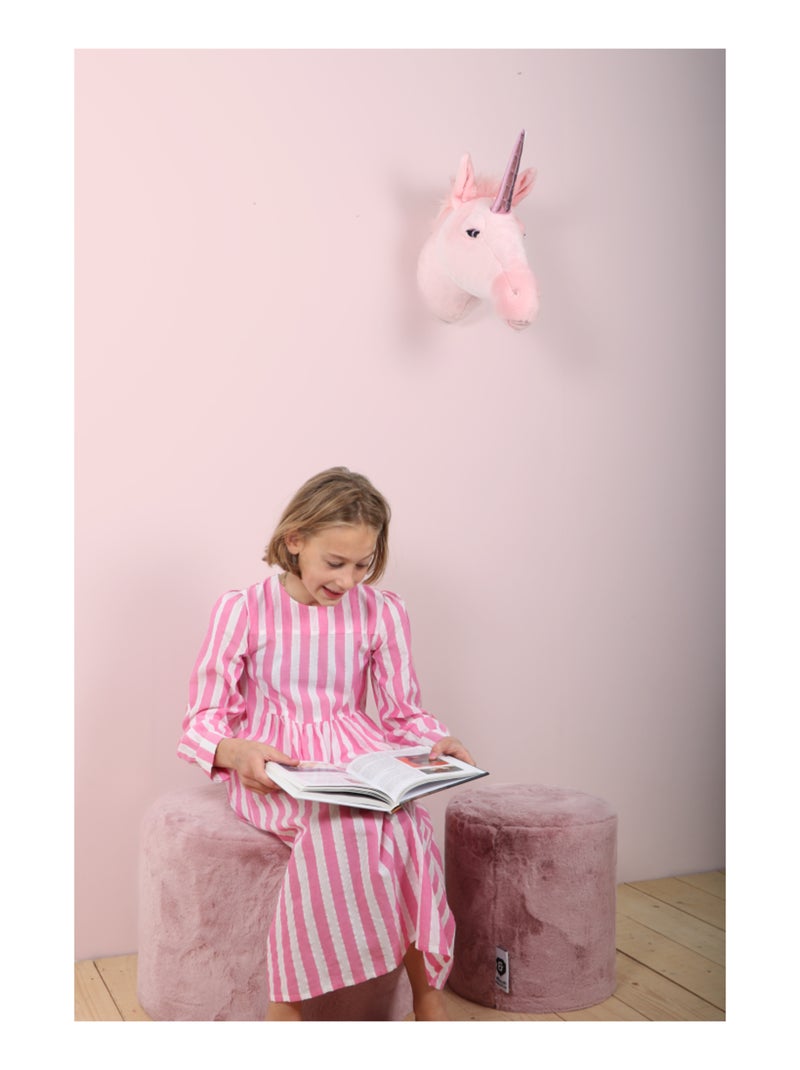 Trophée Peluche Julia La Licorne Rose Rose - Kiabi