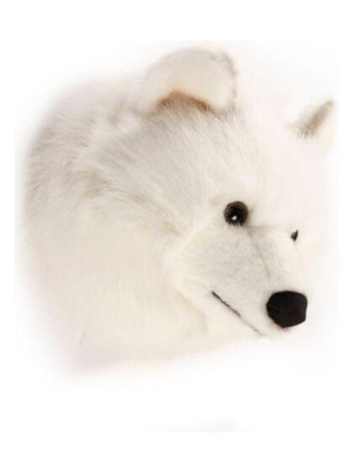 Trophée Peluche Lucy le loup blanc - Kiabi