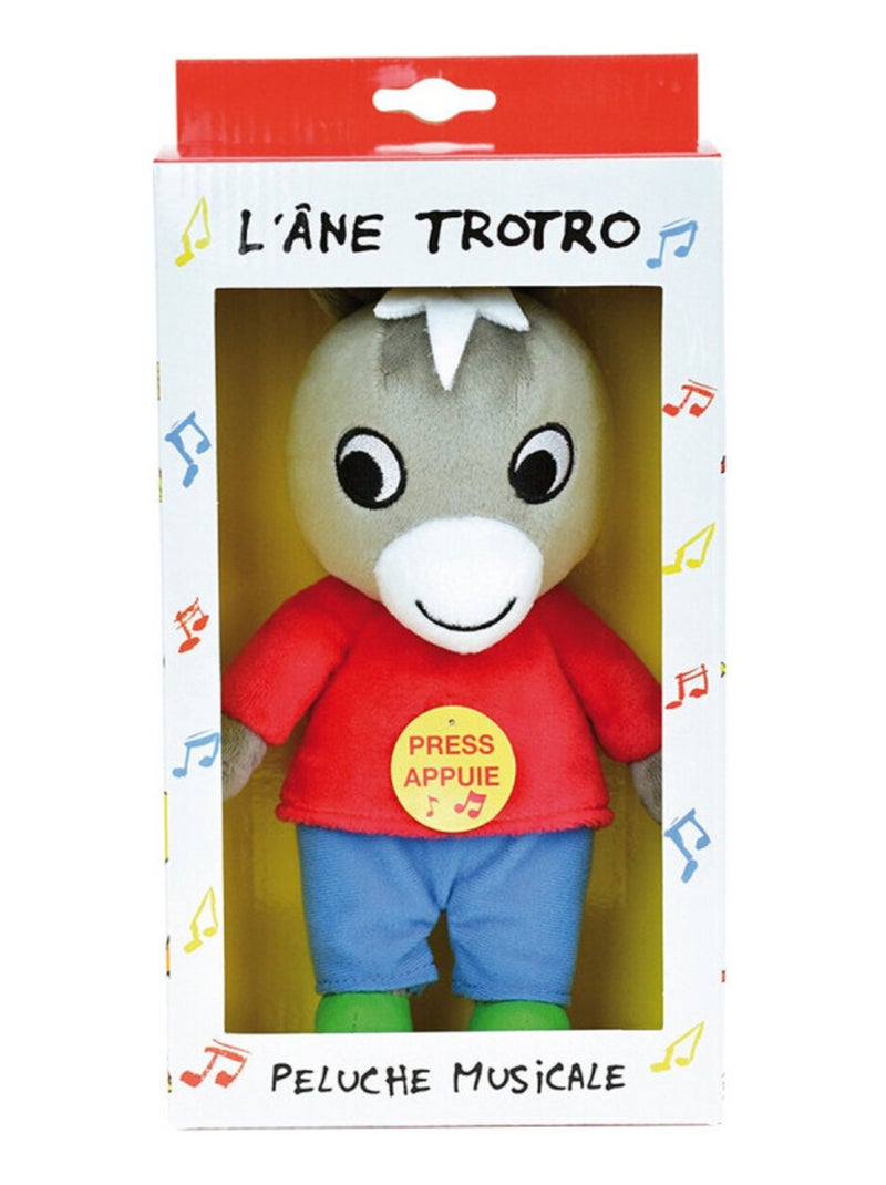 Trotro Peluche Musicale Hauteur 28 cm Multicolore - Kiabi