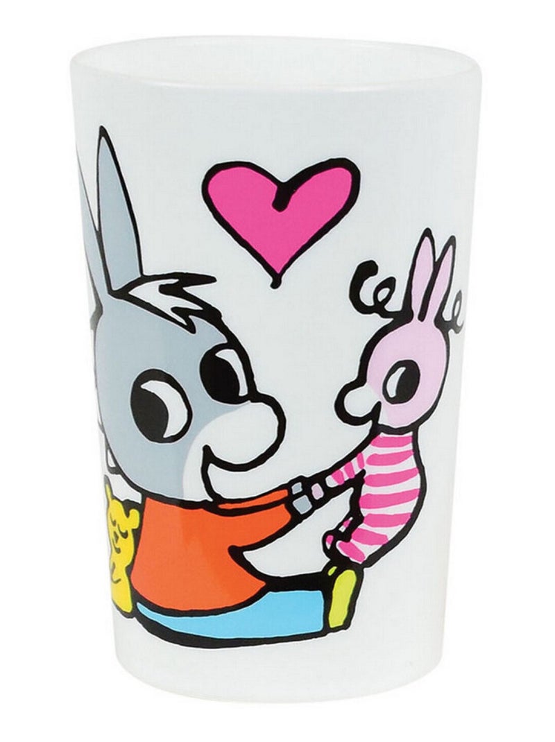 Trotro Verre Réutilisable 220ml Multicolore - Kiabi