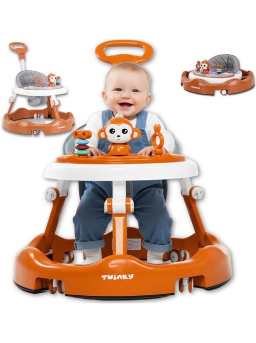 Trotteur bébé - babywalker 3-en-1 évolutif avec set de jeux - twinky - Kiabi Trotteur bébé - babywalker 3-en-1 évolutif avec set de jeux - twinky - Kiabi