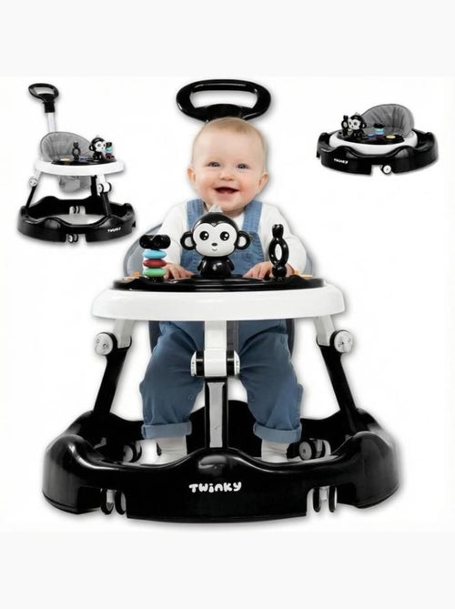 Trotteur bébé - babywalker 3-en-1 évolutif avec set de jeux - twinky - Kiabi Trotteur bébé - babywalker 3-en-1 évolutif avec set de jeux - twinky - Kiabi