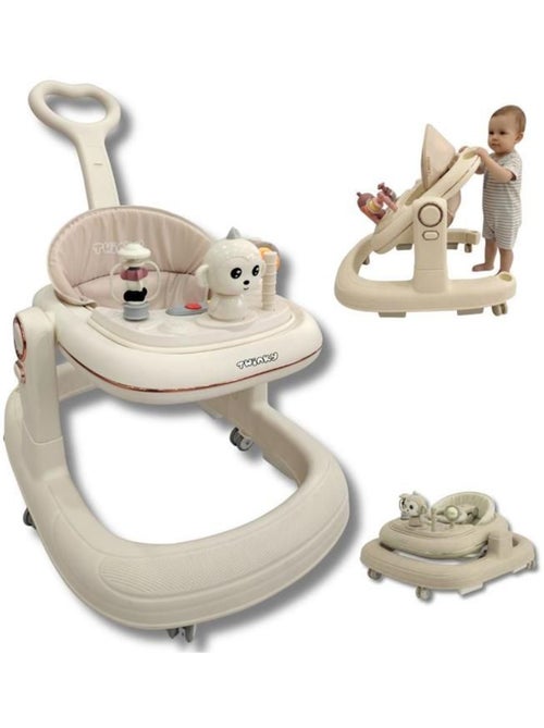 Trotteur bébé - babywalker go 3-en-1 pliable anti-basculement - twinky - Kiabi Trotteur bébé - babywalker go 3-en-1 pliable anti-basculement - twinky - Kiabi