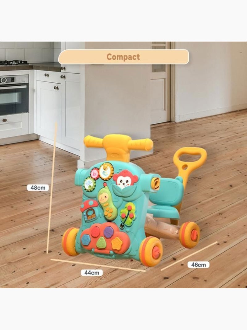 Trotteur bébé - babywalker move avec jeu et téléphone - twinky Bleu - Kiabi