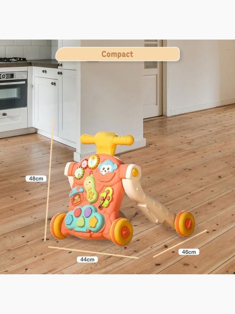Trotteur bébé - babywalker move avec jeu et téléphone - twinky Rose - Kiabi