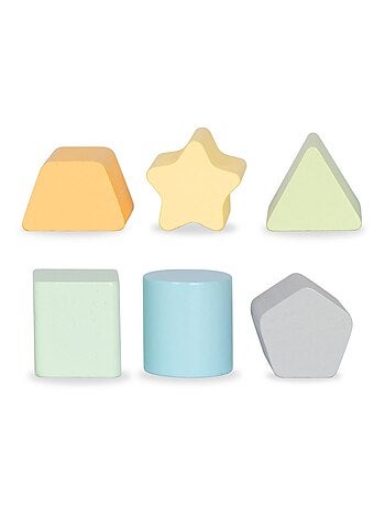 Trotteur bébé en bois, jouet éducatif montessori, trieur, boulier, chiffres, roues antidérapantes