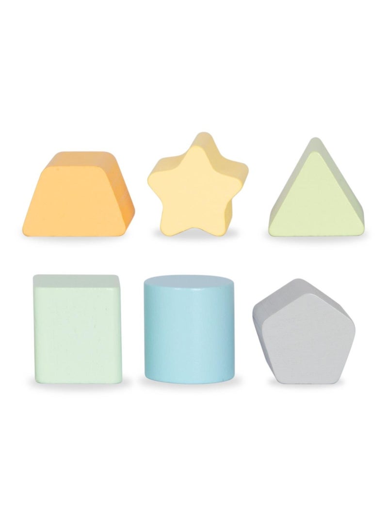 Trotteur Bébé en Bois, Jouet Éducatif Montessori, Trieur, Boulier, Chiffres, Roues Antidérapantes Rose - Kiabi