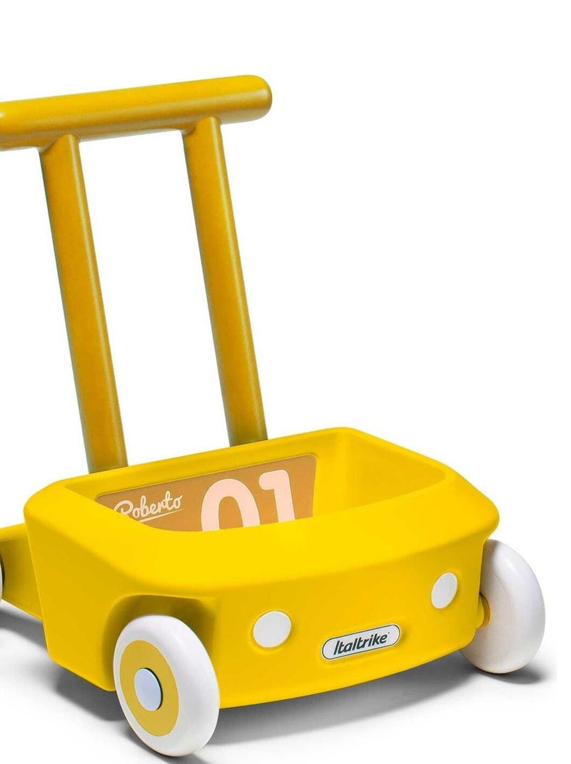 Trotteur bébé Roberto jaune Italtrike Jaune - Kiabi