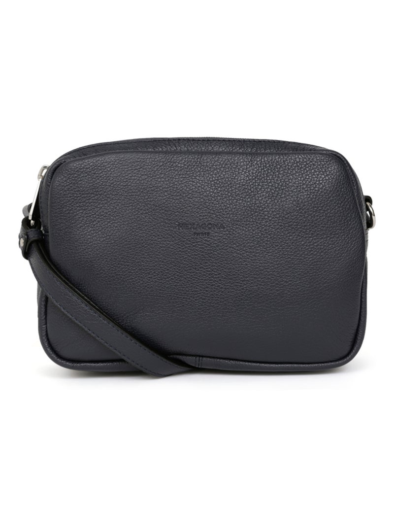 Trotteur  Cuir CONFORT Bleu marine - Kiabi