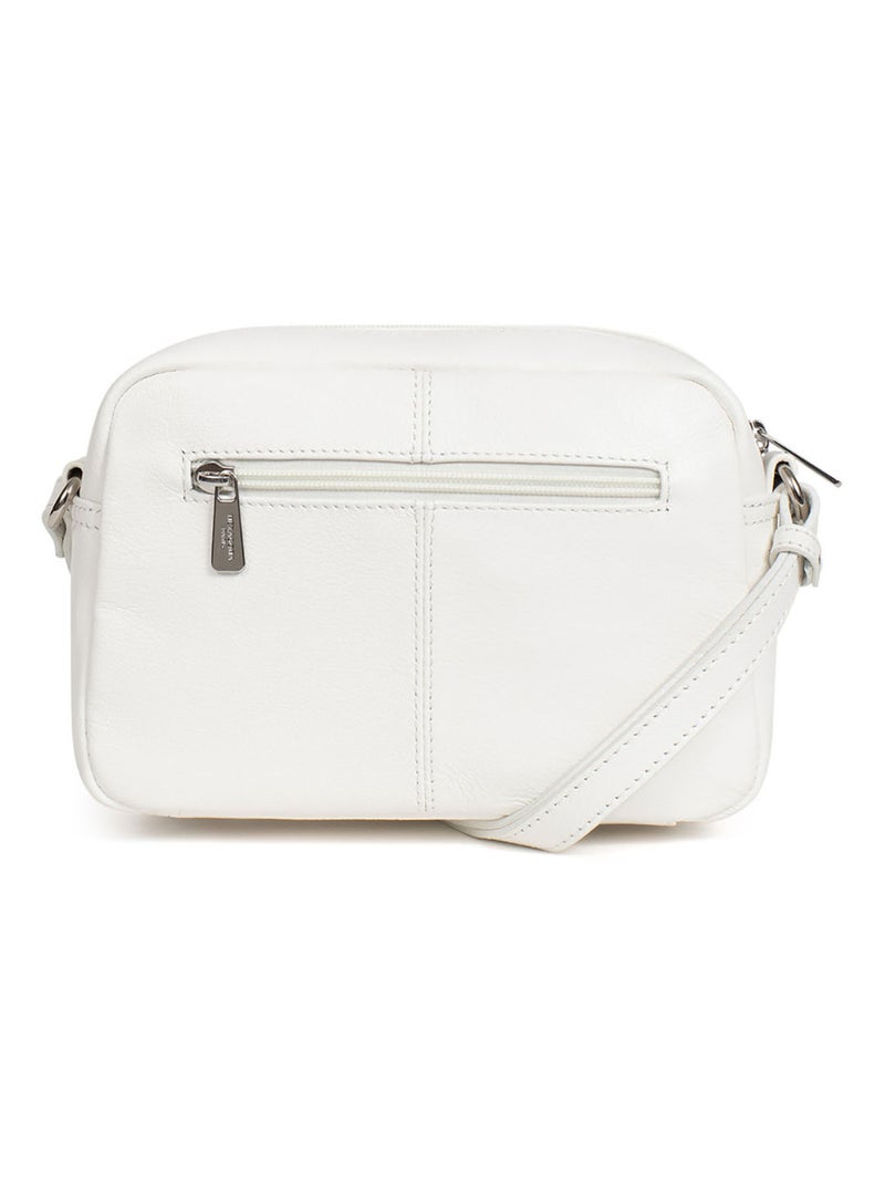 Trotteur  cuir confort hexagona Blanc - Kiabi