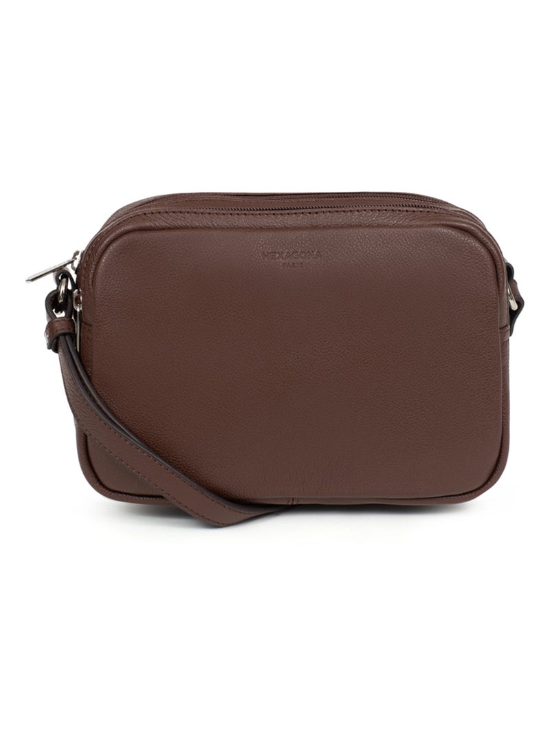 Trotteur  Cuir CONFORT Marron chocolat - Kiabi