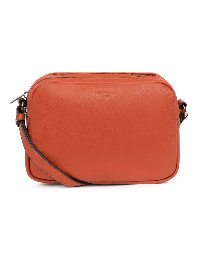 Trotteur  Cuir CONFORT Orange - Kiabi