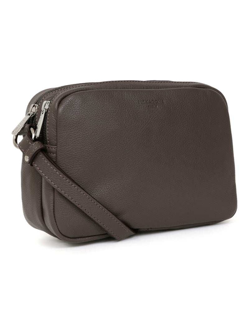 Trotteur  Cuir CONFORT Taupe - Kiabi