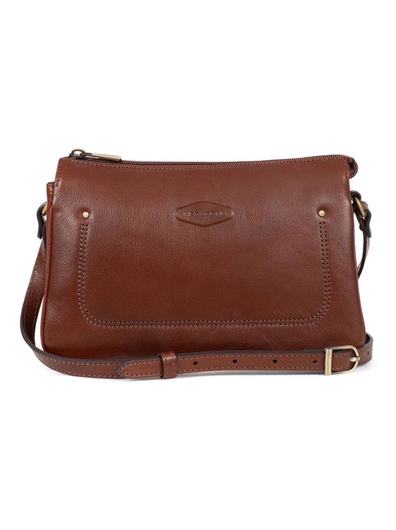 Trotteur  Cuir JEANNE Marron - Kiabi