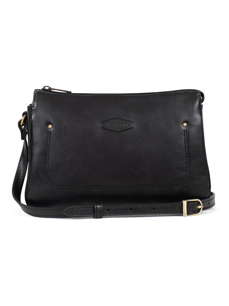 Trotteur  Cuir JEANNE Noir - Kiabi