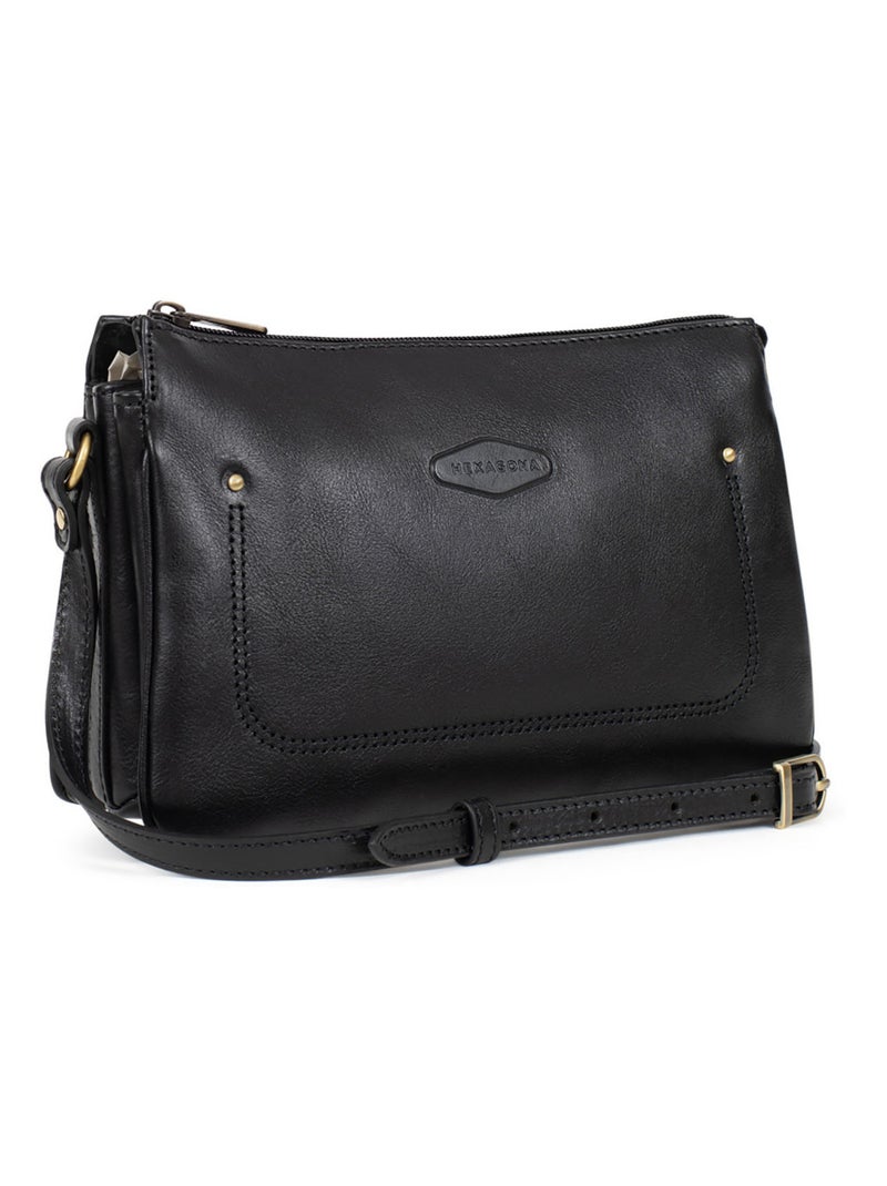 Trotteur  Cuir JEANNE Noir - Kiabi