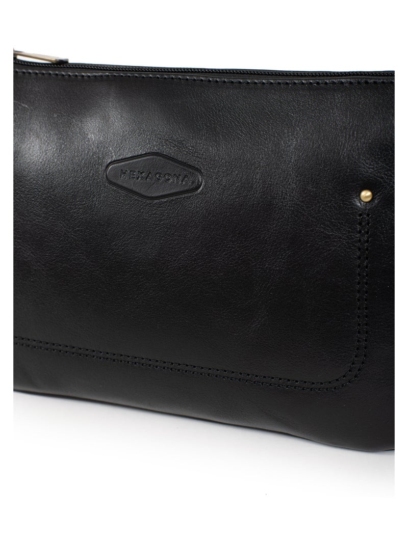 Trotteur  Cuir JEANNE Noir - Kiabi