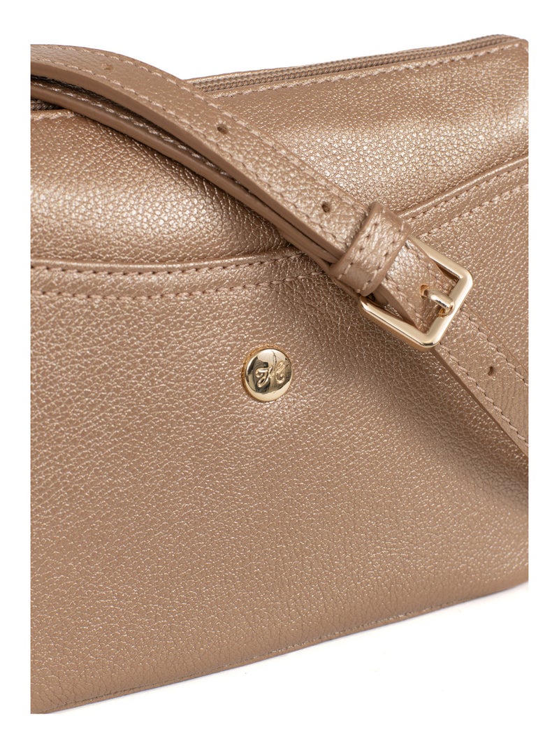 Trotteur  Cuir LUNA Doré/or - Kiabi