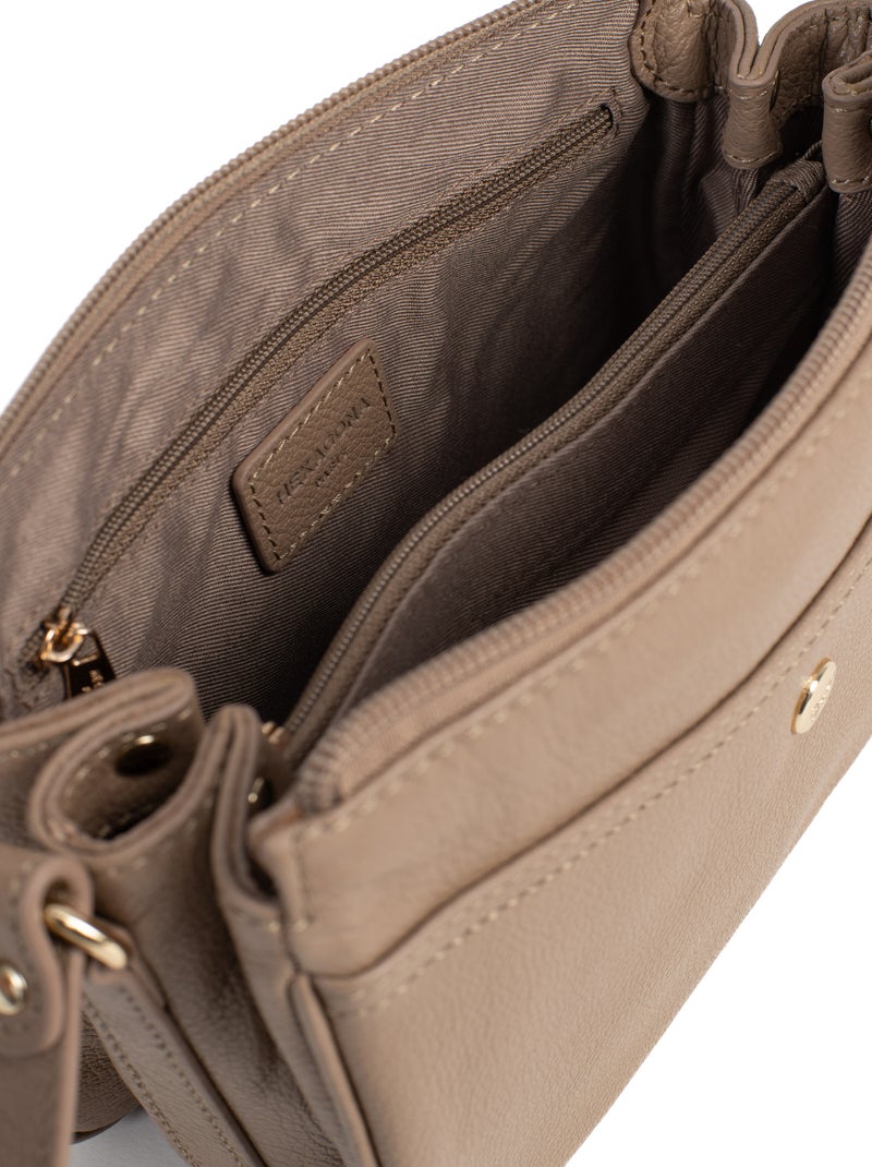 Trotteur  Cuir LUNA Marron clair - Kiabi