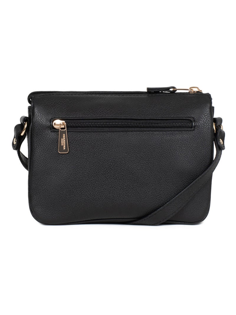 Trotteur  Cuir LUNA Noir - Kiabi