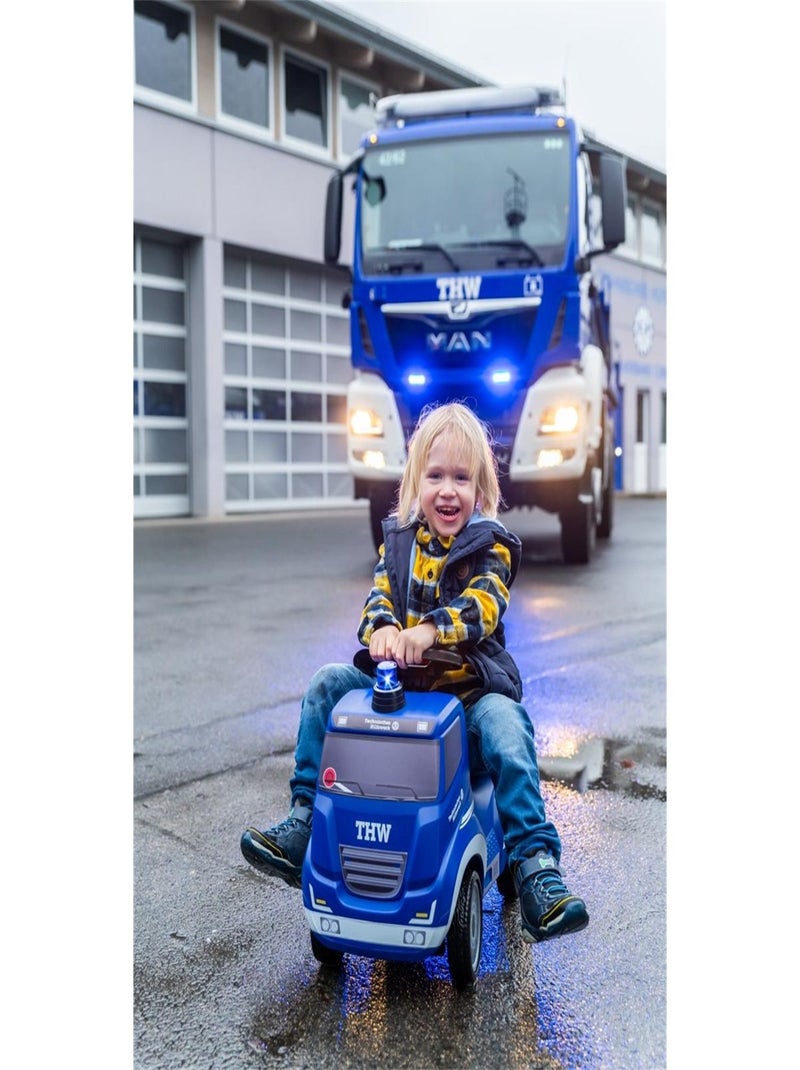 Trotteur enfant FerbedoTruck THW Bleu - Kiabi