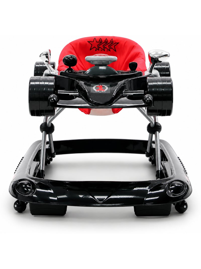 Trotteur Hamilton Asalvo Noir Rouge - Kiabi