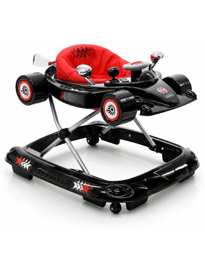Trotteur Hamilton Asalvo Noir Rouge - Kiabi