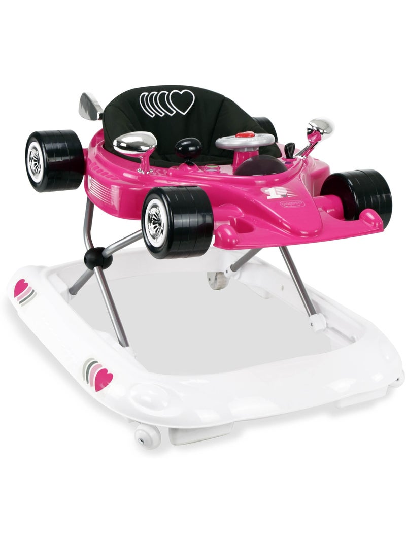 Trotteur Hamilton Rose Asalvo Blanc Rose - Kiabi