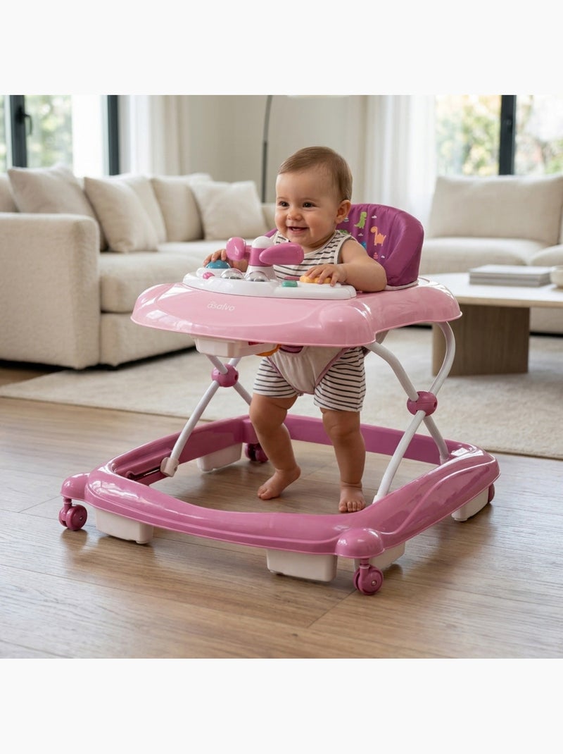 Trotteur Jurassic Kids Asalvo Rose - Kiabi
