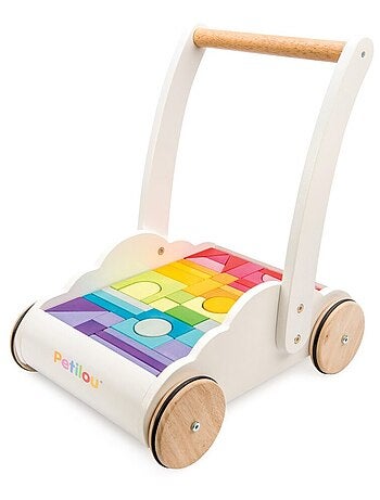 Trotteur Nuage & Arc-En-Ciel - 45 Blocs