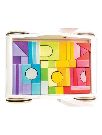 Trotteur Nuage & Arc-En-Ciel - 45 Blocs